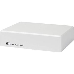 Pro-Ject Optical Box E Phono Multifunctional Phono Preamplifier Suitable for Digital Inputs Compact Size White Pro-Ject Optical Box E Phono Multifunctional Phono Preamplifier Suitable for Digital Inputs Compact Size White