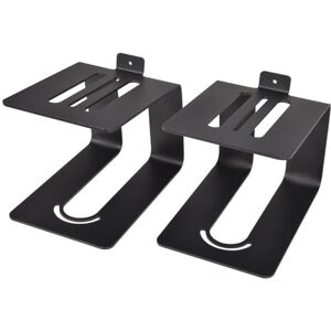 QTX Elevated Desktop Speaker Stands Pair of Small Studio Monitor Risers for Home and Music Production Vibration Reducing Shelf Mounts for Compact Bookshelf Speakers and Audio Monitors QTX Elevated Desktop Speaker Stands Pair of Small Studio Monitor Risers for Home and Music Production Vibration Reducing Shelf Mounts for Compact Bookshelf Speakers and Audio Monitors
