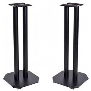 QTX Studio Monitor Stands 50cm in Height – Supplied in Pairs Black Steel Speaker Stands with Floor Spikes Ideal for Home Studio, Surround Sound, Home Cinema, DJ & Audio Equipment QTX Studio Monitor Stands 50cm in Height – Supplied in Pairs Black Steel Speaker Stands with Floor Spikes Ideal for Home Studio, Surround Sound, Home Cinema, DJ & Audio Equipment