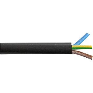 PRO ELEC PEL01144 1.50 mm2 3183Y 3-Core mains Cable, 16A, Black, 10 m PRO ELEC PEL01144 1.50 mm2 3183Y 3-Core mains Cable, 16A, Black, 10 m