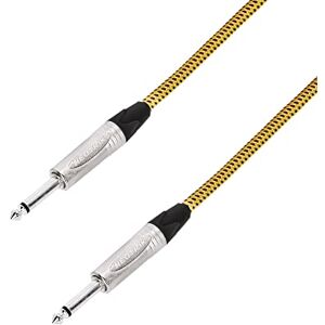 Adam Hall Cables 5 Star IPP 0600 Vintage Instrument Cable Neutrik 6.3 mm Jack to 6.3 mm Jack 6 m Adam Hall Cables 5 Star IPP 0600 Vintage Instrument Cable Neutrik 6.3 mm Jack to 6.3 mm Jack 6 m