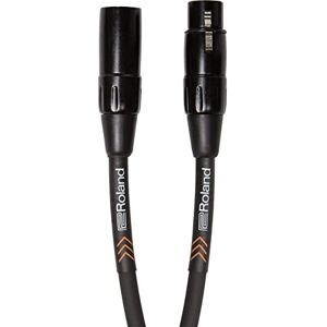 Roland Black Series Balanced Microphone Cable, 10 Ft./3 M Rmc-B10 Roland Black Series Balanced Microphone Cable, 10 Ft./3 M Rmc-B10