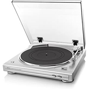 Denon DP29FE2 Record Player for Vinyl Records, Vinyl Turntable, MP3 and WAV, 33/45 RPM, Built-in Phono Equalizer, Including Removable Dust Cover and MM Cartridge, MC Compatible, Silver Denon DP29FE2 Record Player for Vinyl Records, Vinyl Turntable, MP3 and WAV, 33/45 RPM, Built-in Phono Equalizer, Including Removable Dust Cover and MM Cartridge, MC Compatible, Silver