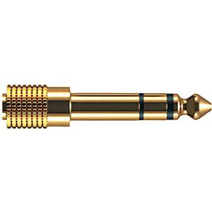 OEHLBACH i-Jack AD 35/63 Stereo Audio Adapter 3.5 mm Jack Female to 6.3 mm Jack Plug, Gold-Plated & Perfect Contact Security Pack of 1 OEHLBACH i-Jack AD 35/63 Stereo Audio Adapter 3.5 mm Jack Female to 6.3 mm Jack Plug, Gold-Plated & Perfect Contact Security Pack of 1