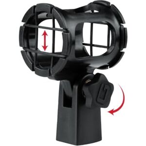 Gator Frameworks GFW-MIC-SM1525 Universal Shock Mount for Pencil Condenser Microphones 15-25mm Diameter Gator Frameworks GFW-MIC-SM1525 Universal Shock Mount for Pencil Condenser Microphones 15-25mm Diameter