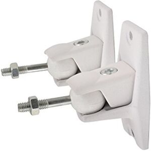 Hifi speaker mount - White - Adjustable swivel - Small speakers - 3.5kg max Hifi speaker mount - White - Adjustable swivel - Small speakers - 3.5kg max