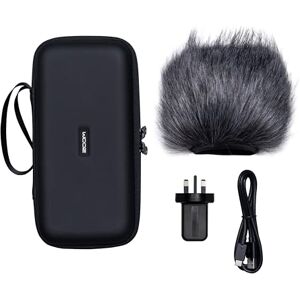 Zoom APH-5s Accessory pack for H5studio Handy Recorder – windscreen, carrying case & USB-C power supply for mobile audio recording, UK-Version Zoom APH-5s Accessory pack for H5studio Handy Recorder – windscreen, carrying case & USB-C power supply for mobile audio recording, UK-Version