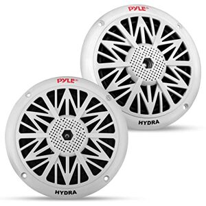 Pyle Waterproof Marine Speakers 13.34 cm, Weather-Resistant Outdoor Stereo System, 2-Way Audio with 150W Power, Poly Carbon Cone, Cloth Surround, Low Profile Design 1 Pair Pyle Waterproof Marine Speakers 13.34 cm, Weather-Resistant Outdoor Stereo System, 2-Way Audio with 150W Power, Poly Carbon Cone, Cloth Surround, Low Profile Design 1 Pair