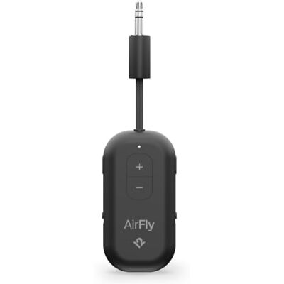 Twelve South AirFly Pro 2, Bluetooth Adapter, Pair 2 AirPods, Black Pair 2 AirPods or Wireless Headphones – 3.5mm AUX Bluetooth Transmitter and Receiver for Cars, Boats, Treadmills, TVs & More Twelve South AirFly Pro 2, Bluetooth Adapter, Pair 2 AirPods, Black Pair 2 AirPods or Wireless Headphones – 3.5mm AUX Bluetooth Transmitter and Receiver for Cars, Boats, Treadmills, TVs & More