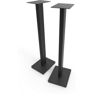 Kanto ST34 34” Universal Floor Speaker Stands for Bookshelf Speakers up to 13.6 kg Pair Black Steel w/Black MDF Base Kanto ST34 34” Universal Floor Speaker Stands for Bookshelf Speakers up to 13.6 kg Pair Black Steel w/Black MDF Base