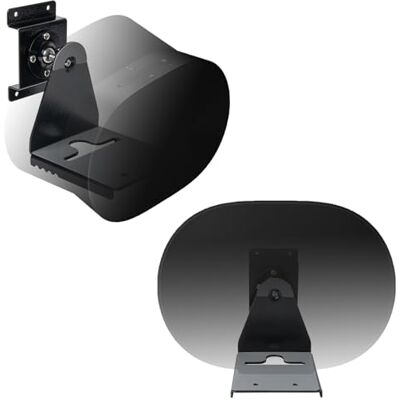 shinar Wall Mount Bracket Adjustable Satnd Compatible with Sonos Era 300 Metal Wall bracket Heavy Duty Speaker Mount Swivels up to 360°Tilts -70°/+70°with Cable Management Max.12 kg(2-Pack,Black) shinar Wall Mount Bracket Adjustable Satnd Compatible with Sonos Era 300 Metal Wall bracket Heavy Duty Speaker Mount Swivels up to 360°Tilts -70°/+70°with Cable Management Max.12 kg(2-Pack,Black)