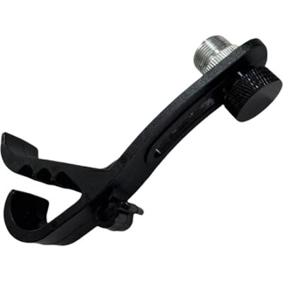 TSMORY Adjustable Drum Microphone Clip Holder Height Adjustable Mic Clip Stand Drums Rim Mount Clamp Easy to Installation Professional Adjustable Drum Microphone Mount TSMORY Adjustable Drum Microphone Clip Holder Height Adjustable Mic Clip Stand Drums Rim Mount Clamp Easy to Installation Professional Adjustable Drum Microphone Mount