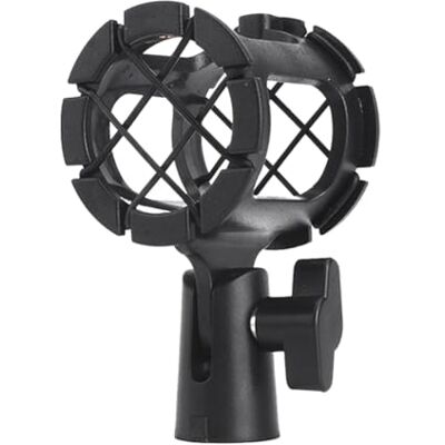 Fangxuee For Condenser Microphone Compatible Universal Shock Mount Anti-Vibration Mic Holder Clamp Fits Most Mic Stands Fangxuee For Condenser Microphone Compatible Universal Shock Mount Anti-Vibration Mic Holder Clamp Fits Most Mic Stands