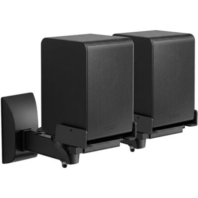 TNP Products TNP Bookshelf Speaker Wall Mount 2 Pack, Dual Clamp Speaker Mount, 55 lb TNP Products TNP Bookshelf Speaker Wall Mount 2 Pack, Dual Clamp Speaker Mount, 55 lb