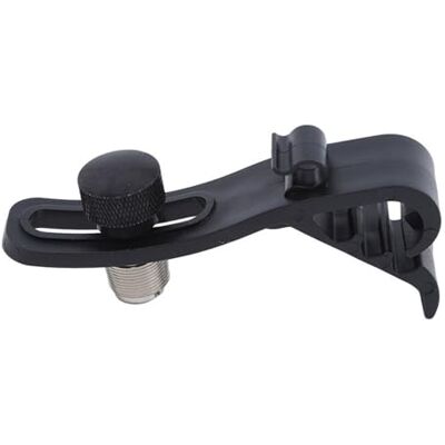 Kaeltsyn Adjustable Microphone Clamp for Drum Stands Stable Hold Shock-Resistant Design Microphone Mount Clip Kaeltsyn Adjustable Microphone Clamp for Drum Stands Stable Hold Shock-Resistant Design Microphone Mount Clip