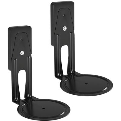 Sanus Fixed Speaker Wall Mounts for Sonos Era 100™ Low Profile Speaker Mounts with Easy 3-Step Install & Included Hardware Black Set of 2 Mounts Sanus Fixed Speaker Wall Mounts for Sonos Era 100™ Low Profile Speaker Mounts with Easy 3-Step Install & Included Hardware Black Set of 2 Mounts