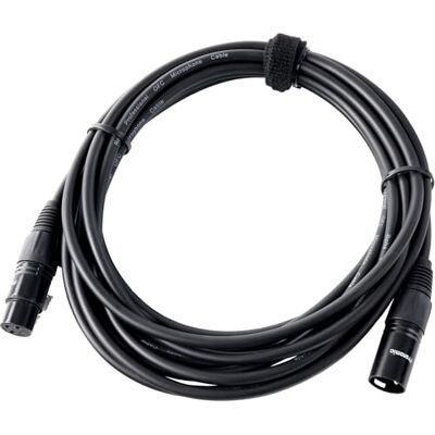 Pronomic XFXM-5 Microphone Cable - Symmetrical, 5m, Black Pronomic XFXM-5 Microphone Cable - Symmetrical, 5m, Black