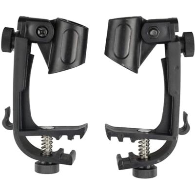 mophrati Microphone Mic Stand Mount Clip Drum Accessory Convenient Practical Features For Effortless Black In Color Drum Microphone Clips Mount Tool Kit Clamp Holder mophrati Microphone Mic Stand Mount Clip Drum Accessory Convenient Practical Features For Effortless Black In Color Drum Microphone Clips Mount Tool Kit Clamp Holder