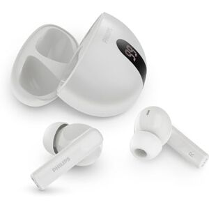Philips TAT2520WT Noise Cancelling True Wireless In Ear Bluetooth Headphones Small buds, Clear calls, Dynamic bass Pocket-sized charging case, Ideal for commuting and exercise White Philips TAT2520WT Noise Cancelling True Wireless In Ear Bluetooth Headphones Small buds, Clear calls, Dynamic bass Pocket-sized charging case, Ideal for commuting and exercise White