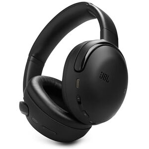 JBL Tour One M3 Wireless Over-Ear Bluetooth Headphones with True Adaptive Noise-Cancelling, 70 Hours of Playtime, Comfortable Fit, Spatial 360 Sound with Head Tracking, USB-C Compatible, Black JBL Tour One M3 Wireless Over-Ear Bluetooth Headphones with True Adaptive Noise-Cancelling, 70 Hours of Playtime, Comfortable Fit, Spatial 360 Sound with Head Tracking, USB-C Compatible, Black