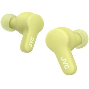 JVC HA-Z77T-G Gumy True Wireless Bluetooth Earbuds, Maximum 24 hours of playtime, Quick Charge, Single ear use, IPX4 water & sweat resistant, Compact charging case (Green) JVC HA-Z77T-G Gumy True Wireless Bluetooth Earbuds, Maximum 24 hours of playtime, Quick Charge, Single ear use, IPX4 water & sweat resistant, Compact charging case (Green)