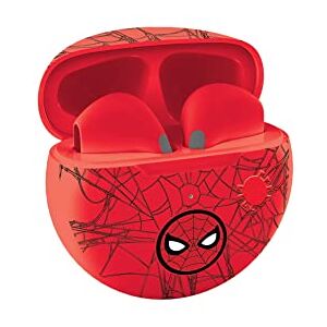 Lexibook , Spider-Man, Wireless Earbuds, Bluetooth with Microphone and Control Button, Long-Lasting Rechargeable Battery, HPBT05SP Lexibook , Spider-Man, Wireless Earbuds, Bluetooth with Microphone and Control Button, Long-Lasting Rechargeable Battery, HPBT05SP