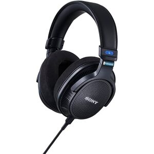 Sony MDR-MV1 Studio Monitor Open Back Headphones Wired for Mixing & Mastering, Precise Neutral Sound at 5Hz-80kHz, Spatial & Stereo Sound, Detachable Screw-Fit Cable, Superior Comfort, Black Sony MDR-MV1 Studio Monitor Open Back Headphones Wired for Mixing & Mastering, Precise Neutral Sound at 5Hz-80kHz, Spatial & Stereo Sound, Detachable Screw-Fit Cable, Superior Comfort, Black