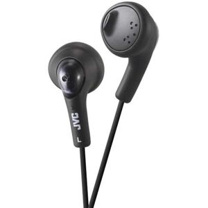 JVC Gumy In-Ear Wired Headphones Earphones Compatible with iPod, iPhone, Samsung Black JVC Gumy In-Ear Wired Headphones Earphones Compatible with iPod, iPhone, Samsung Black
