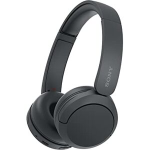 Sony WH-CH520 Wireless Bluetooth On-Ear Headphones, Lightweight Design, Up to 50hr Battery Life, Quick Charge, EQ, Clear Call Quality, iOS & Android Black Sony WH-CH520 Wireless Bluetooth On-Ear Headphones, Lightweight Design, Up to 50hr Battery Life, Quick Charge, EQ, Clear Call Quality, iOS & Android Black