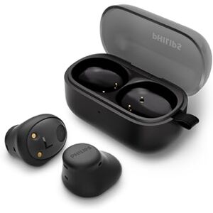 Philips TAT2149BK True Wireless In Ear Bluetooth Headphones Small buds, Great value Natural sound, Dynamic bass, Pocket-sized charging case, Clear calls Black Philips TAT2149BK True Wireless In Ear Bluetooth Headphones Small buds, Great value Natural sound, Dynamic bass, Pocket-sized charging case, Clear calls Black
