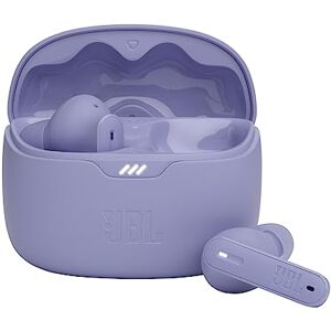JBL Tune Beam Wireless Bluetooth Earphones, Water-Resistant and Noise-Cancelling Headphones with 48-Hour Battery Life, Purple JBL Tune Beam Wireless Bluetooth Earphones, Water-Resistant and Noise-Cancelling Headphones with 48-Hour Battery Life, Purple