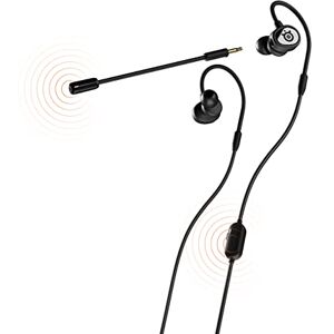 SteelSeries Tusq In-Ear Mobile Gaming Headset – Dual Microphone With Detachable Boom Mic – Ergonomic Suspension Design Earphones – For Mobile SteelSeries Tusq In-Ear Mobile Gaming Headset – Dual Microphone With Detachable Boom Mic – Ergonomic Suspension Design Earphones – For Mobile