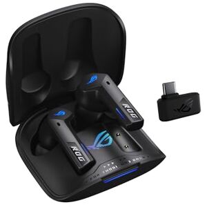 Asus ROG Cetra True Wireless Gaming Headphones (2.4 GHz & Bluetooth 5.3, ROG SpeedNova, 24-bit 96 kHz audio, Bone-Conduction AI Microphones, Adaptive ANC, 46-Hour Battery Life) Black Asus ROG Cetra True Wireless Gaming Headphones (2.4 GHz & Bluetooth 5.3, ROG SpeedNova, 24-bit 96 kHz audio, Bone-Conduction AI Microphones, Adaptive ANC, 46-Hour Battery Life) Black