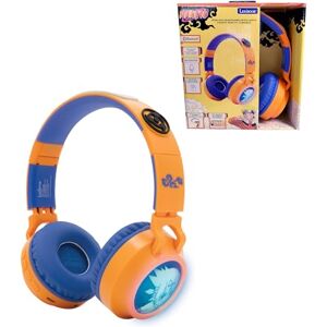 Lexibook , Naruto, Foldable Light-Up Bluetooth® and Wired Headphones with 3D Naruto Universe Design and Volume Limiting, Blue Orange, HPBT015NA Lexibook , Naruto, Foldable Light-Up Bluetooth® and Wired Headphones with 3D Naruto Universe Design and Volume Limiting, Blue Orange, HPBT015NA
