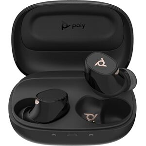 POLY Voyager Free 20 True Wireless Ear Buds + Basic Charge Case (Black) Adaptive ANC Noise Cancelling Mics AI Noise Reduction Multipoint Connectivity 8-Hr Battery Life All-Day Comfort POLY Voyager Free 20 True Wireless Ear Buds + Basic Charge Case (Black) Adaptive ANC Noise Cancelling Mics AI Noise Reduction Multipoint Connectivity 8-Hr Battery Life All-Day Comfort
