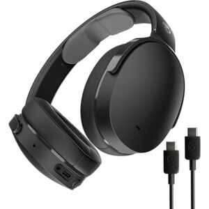 Skullcandy Hesh Evo Wireless Over-Ear Bluetooth Headphones with Extra USB-C Charging Cable, Noise Isolating, 36 Hours Battery, Foldable Lightweight Design, Microphone for iPhone Android True Black Skullcandy Hesh Evo Wireless Over-Ear Bluetooth Headphones with Extra USB-C Charging Cable, Noise Isolating, 36 Hours Battery, Foldable Lightweight Design, Microphone for iPhone Android True Black