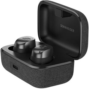 Sennheiser MOMENTUM True Wireless 4 Smart Earbuds With Bluetooth 5.4, Crystal-Clear Sound, Comfortable Design, 30-Hour Battery Life, Adaptive ANC Black Graphite Sennheiser MOMENTUM True Wireless 4 Smart Earbuds With Bluetooth 5.4, Crystal-Clear Sound, Comfortable Design, 30-Hour Battery Life, Adaptive ANC Black Graphite
