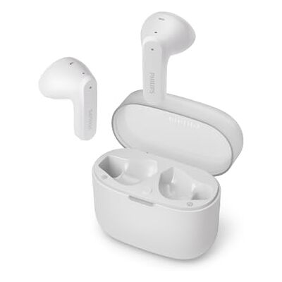 Philips TAT2139WT/00 True Wireless In Ear Bluetooth Headphones Small buds. Great value Natural sound. Dynamic bass, Pocket-sized charging case, Clear calls White Philips TAT2139WT/00 True Wireless In Ear Bluetooth Headphones Small buds. Great value Natural sound. Dynamic bass, Pocket-sized charging case, Clear calls White