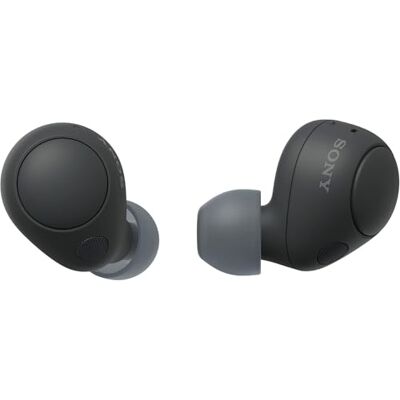 Sony WF-C700N Wireless, Bluetooth, Noise Cancelling Earbuds (Small, Lightweight Earbuds with Multi-Point Connection, IPX4 rating, up to 20 HR battery, Quick Charge, iOS & Android) Black Sony WF-C700N Wireless, Bluetooth, Noise Cancelling Earbuds (Small, Lightweight Earbuds with Multi-Point Connection, IPX4 rating, up to 20 HR battery, Quick Charge, iOS & Android) Black