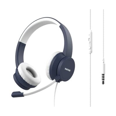 Pantone Celly Headphone Jack with Microphone Navy Pantone Celly Headphone Jack with Microphone Navy