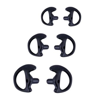Vaeltor 6pairs Ear Molds Soft 2-Way Radio Earmold Replacing Earpiece Insert Acoustic Coil Tube Audio Kits Headphone Accessories(Black,S) Vaeltor 6pairs Ear Molds Soft 2-Way Radio Earmold Replacing Earpiece Insert Acoustic Coil Tube Audio Kits Headphone Accessories(Black,S)