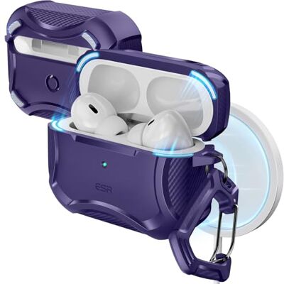 ESR - Cyber Armor Tough Case HaloLock - Purple - Case ESR - Cyber Armor Tough Case HaloLock - Purple - Case