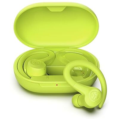 JLab Go Air Sport Running Headphones Bluetooth Earbuds, Yellow True Wireless Bluetooth, Hook Over Ear Earbuds for Sports & Gym, 32+ H Playtime, IP55 Sweat-Resistant, EQ3 JLab Go Air Sport Running Headphones Bluetooth Earbuds, Yellow True Wireless Bluetooth, Hook Over Ear Earbuds for Sports & Gym, 32+ H Playtime, IP55 Sweat-Resistant, EQ3