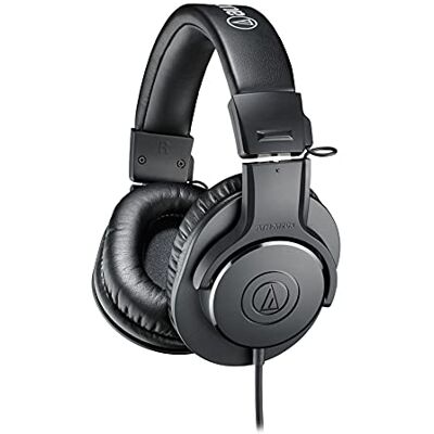 Audio-Technica ATH-M20X - Headphones - Black Audio-Technica ATH-M20X - Headphones - Black