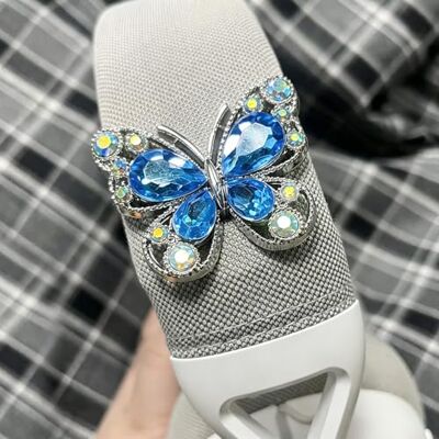 1 Pair Beautiful Butterfly Headsets Ornaments Available in Multiple Eye Catching Color Earphone Charms Easy Installation Stone Butterfly Headphone Accessories 1 Pair Beautiful Butterfly Headsets Ornaments Available in Multiple Eye Catching Color Earphone Charms Easy Installation Stone Butterfly Headphone Accessories