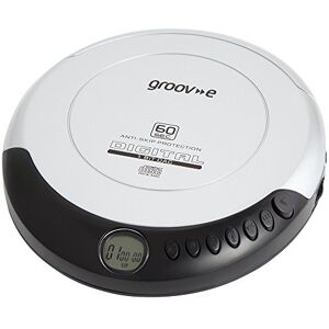 Groov-e RETRO Compact CD Player Personal Music Player with CD-R & CD-RW Playback Anti-Skip Protection, Programmable Tracks Earphones Included Micro-USB or Battery Powered Silver Groov-e RETRO Compact CD Player Personal Music Player with CD-R & CD-RW Playback Anti-Skip Protection, Programmable Tracks Earphones Included Micro-USB or Battery Powered Silver