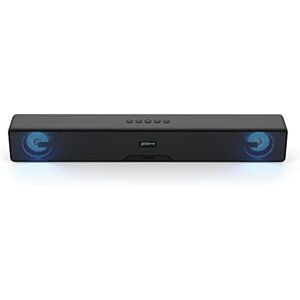Groov-e Soundbar 20 Portable Bluetooth Sound Bar with USB, TF Card, & AUX Playback Speaker with 20W Power & Super Bass LED Light Mode, Rechargeable Battery, Voice Assistant Black Groov-e Soundbar 20 Portable Bluetooth Sound Bar with USB, TF Card, & AUX Playback Speaker with 20W Power & Super Bass LED Light Mode, Rechargeable Battery, Voice Assistant Black