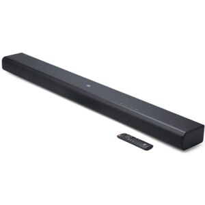 JBL Cinema SB 510, 3.1 Channel Soundbar with Built-In Subwoofer and Dolby Audio, 200 W, HDMI ARC and Wireless Bluetooth Streaming, in Black JBL Cinema SB 510, 3.1 Channel Soundbar with Built-In Subwoofer and Dolby Audio, 200 W, HDMI ARC and Wireless Bluetooth Streaming, in Black