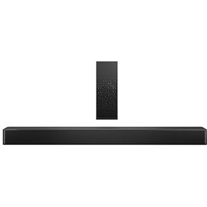 Hisense HS2100, 2.1 CH Soundbar, 240W max audio power,Dolby Audio, DTS Virtual:X, Ultra-slim wireless subwoofer, TV Mode, EzPlay Hisense HS2100, 2.1 CH Soundbar, 240W max audio power,Dolby Audio, DTS Virtual:X, Ultra-slim wireless subwoofer, TV Mode, EzPlay