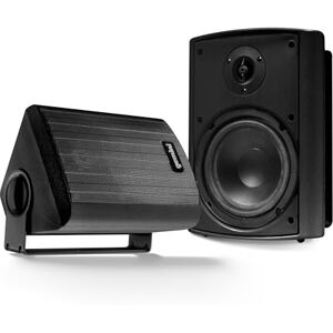 Gemini Sound GHSI-W525BT-PR-BLK Outdoor Waterproof Bluetooth Speakers (Black) Gemini Sound GHSI-W525BT-PR-BLK Outdoor Waterproof Bluetooth Speakers (Black)